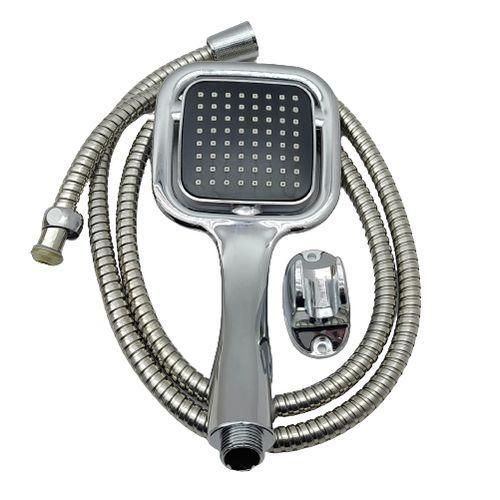 Robinet De Douche Flexible Plastiq Alu Carré