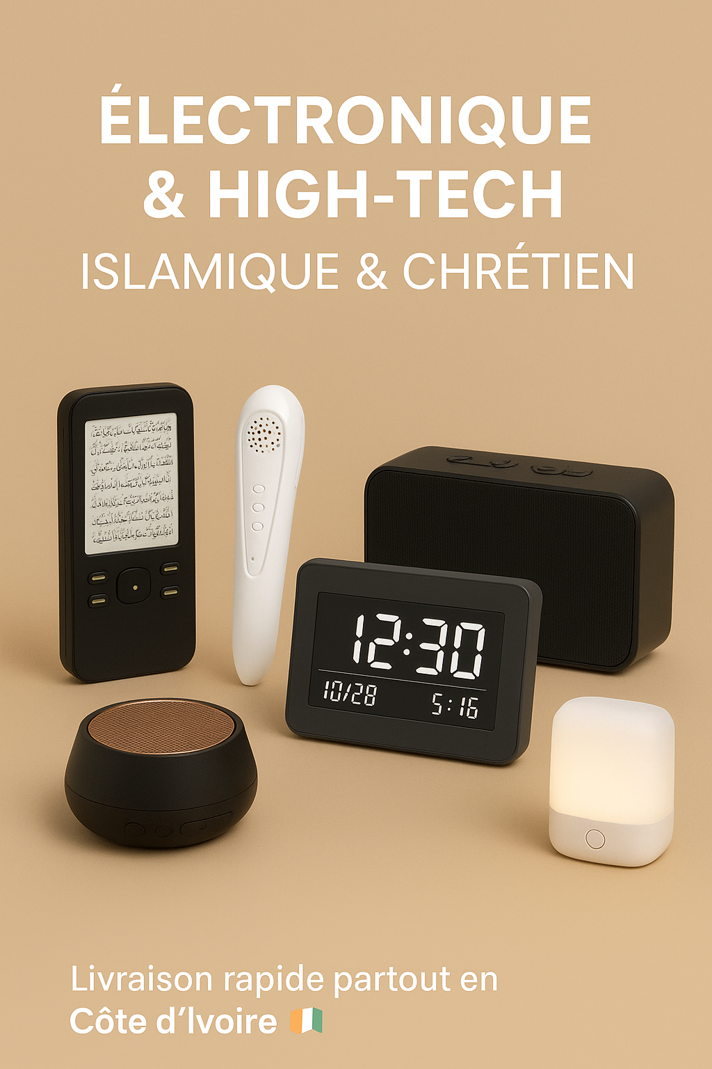 ⚡ Électronique & High-Tech – Islamique & Chrétien