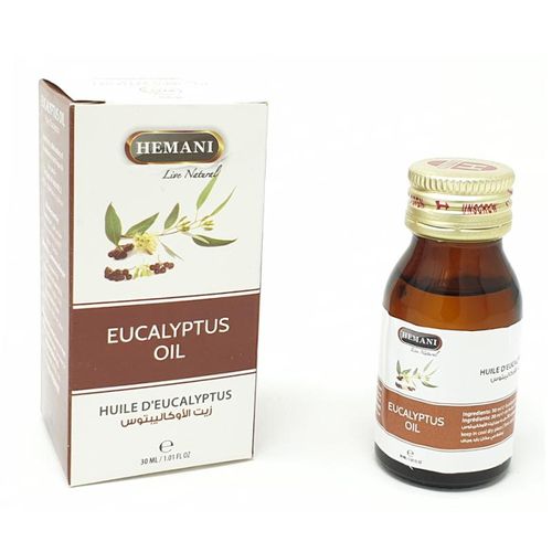 Huile de eucalyptus – 30 ml – 100% Naturelle – Hemani