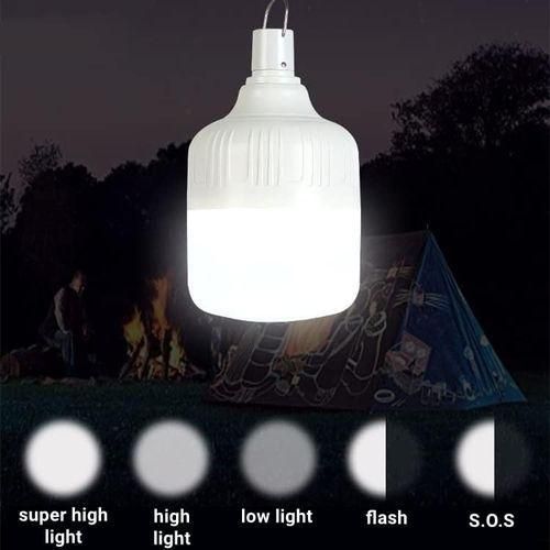 Ampoule 20w Rechargeable USB De Lumière De Camping à LED Solaire Pour Lampe De Tente