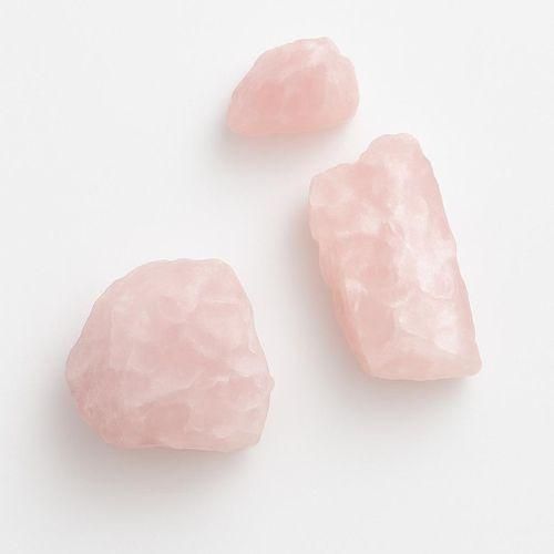 Lot De 3 Quartz Rose – Pierre naturelle brute