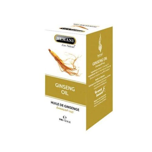 Huile de Ginseng (Panax Ginseng Oil) – 30 ml – 100% Naturelle – Hemani
