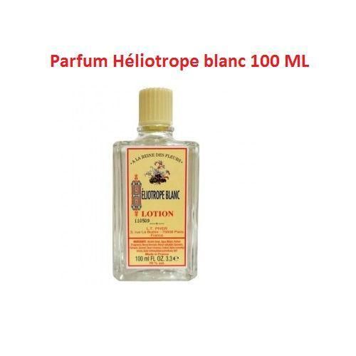Parfum Héliotrope blanc 100 ML usage homme et femme