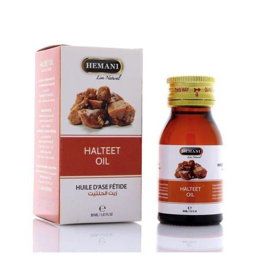 Huile d’Ase Fétide (Halteet Oil – Asafoetida) – 30 ml – 100% Naturelle – Hemani