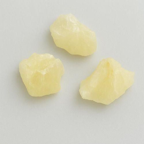 Lot De 3 Calcites Jaunes – Pierre naturelle brute