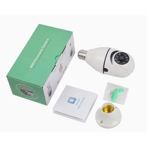 Caméra panoramique Wi-Fi captivante de Soul & Salt, moniteur de vidéosurveillance extérieur Wi-Fi sans fil pour la sécurité de la maison intelligente, facile à visualiser et à installer, votre sentinelle ultime pour la maison