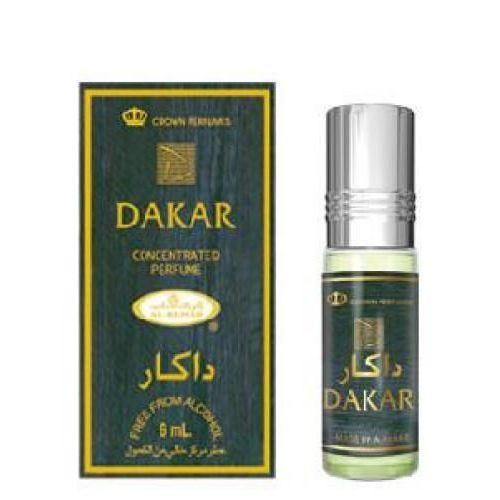 Al Rehab parfum Dakar Huile Parfumée - 3 pcs