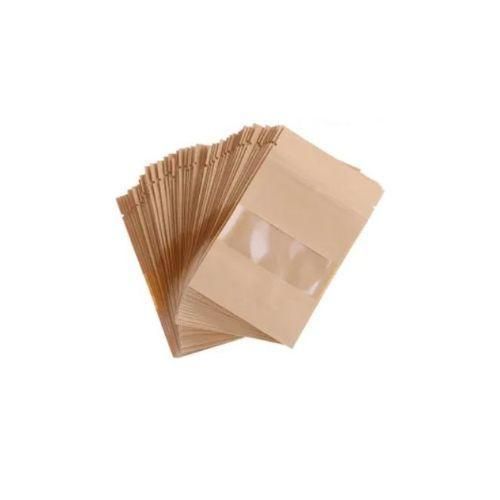 Emballages En Papier KRAFT Kaki 15cm X22