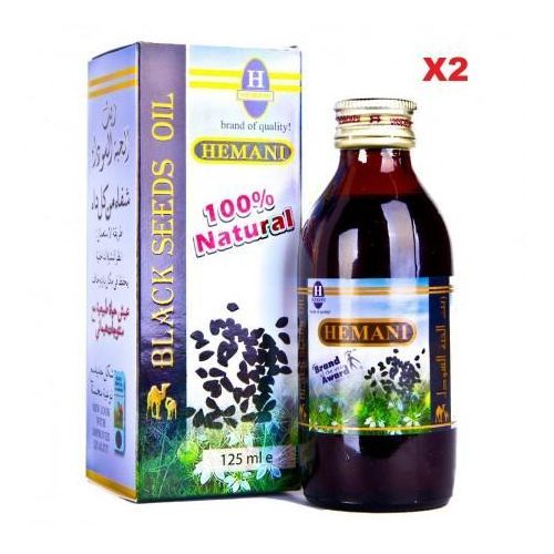 2 bouteilles d’huile de nigelle – cumin noir – 100% naturel