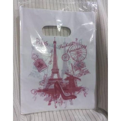 Sac Emballage -Sachet Emballage Fashion PARIS (Lot De 50)