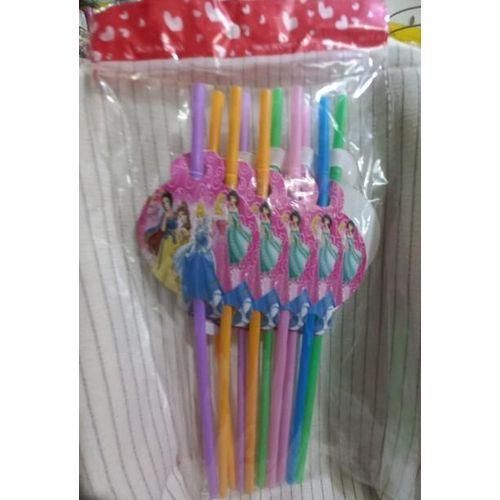 Pailles Pour Boissons Froides Avec Images Des Princesses Disney Pour Enfants Lot De 10