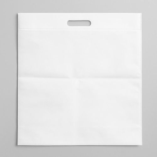Sacs Cabas Réutilisables – Blanc (Poignées Découpées) 45*50cm