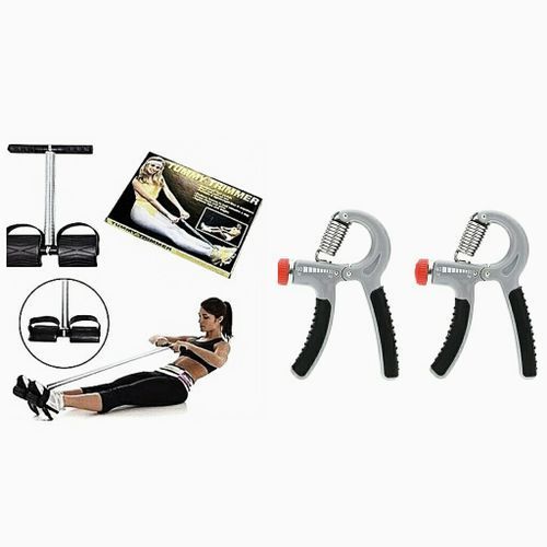 Kit D' Entraînement Et D'Exercice Abdominale + 2 Lot De Hand Grip