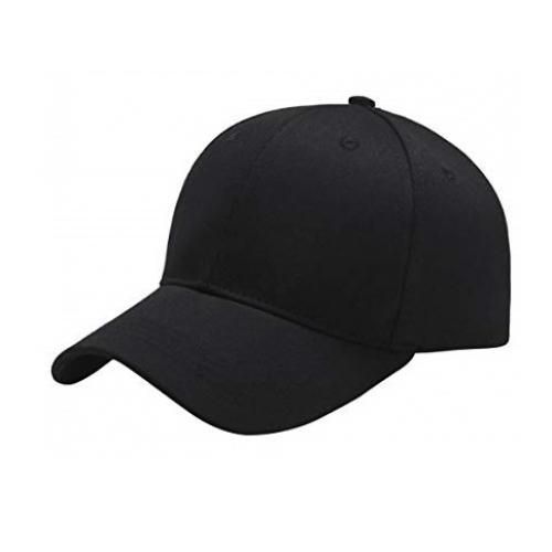 Casquette Homme - 100% Coton - Noir