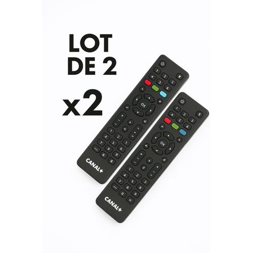 Canal Télécommande CANAL+ Universelle (Lot de 2)