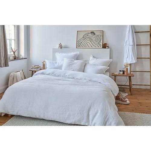 Ensemble Couette Blanc 3 Place 1 Drap 2 Taies