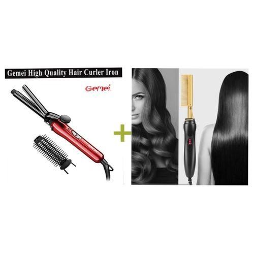 Babyliss Bouclier + Peigne Chauffante Pour Cheveux