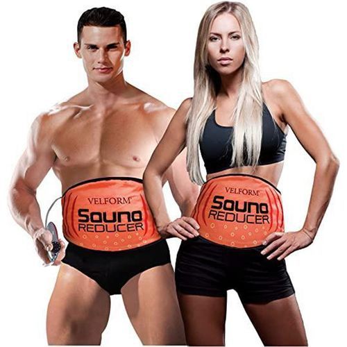 Ceinture De Sudation Sport - Homme/Femme - Orange/Noir