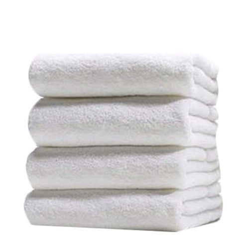 4 Serviettes De Bain - Moyen - Blanc