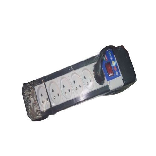 Multiprise Parafoudre 6 Prises Avec Protection Contre LeS Surchages - Cordon 1.5m - Noir/Blanc