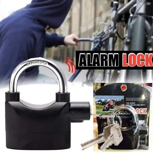Cadenas Avec Alarme Sonore Antivol, étanche -