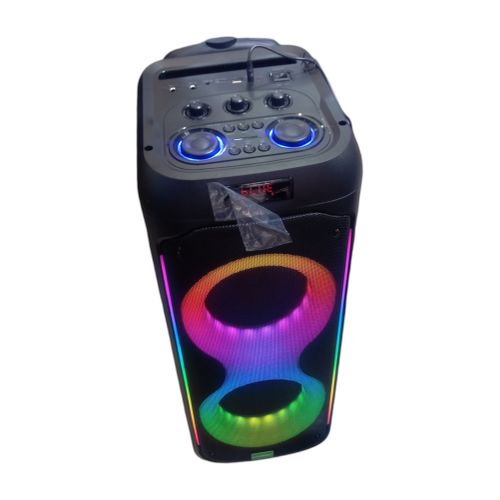 Enceinte Bluetooth Haut-parleur, Puissance 3000W avec Microphone et Lumières LED