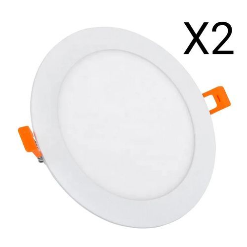 Spot Lumineux Led Encastré 12 Watts, Lot De 2