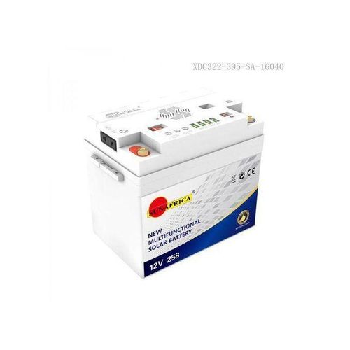BATTERIE SOLAIRE 258 en 12V MULTIFONCTION + ONDULEUR incorporé
