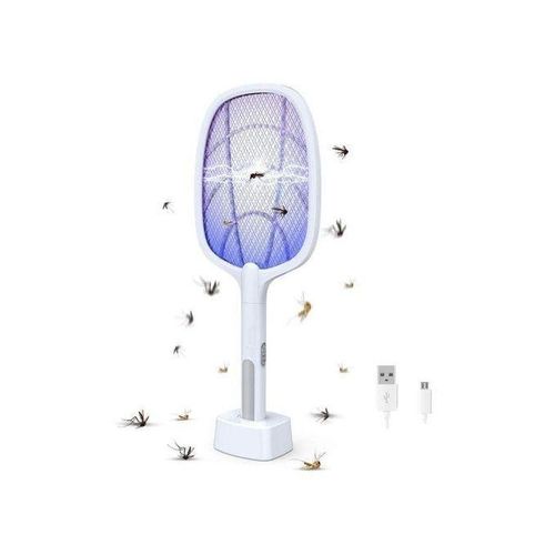 Raquette Anti-moustiques Avec Lampe Violette, Piège à Séduction
