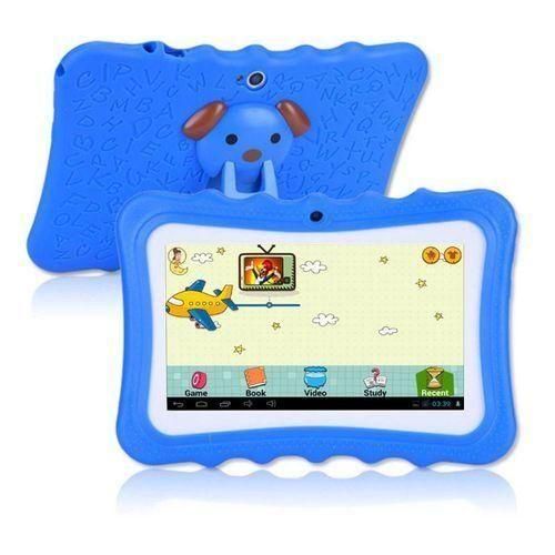 ZAOPAI Tablette Pour Enfants, Tablette Android 7 Pouces Avec WiFi, 1 Go + 8 Go Bleu