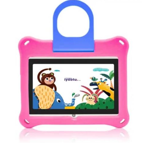 Baby Stan Nouvelle Tablette Educative + Jeux Intégrés - 128 Giga/4RAM + Etui - Rose