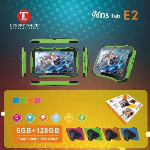 Touch Tablette éducative Pour Enfant - 6Go /128Go - Ecran Blindé 7 Pouces - Wi-Fi- Vert