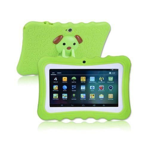 ZAOPAI Tablette Pour Enfants, Tablette Android 7 Pouces Avec WiFi, 1 Go + 8 Go - Vert