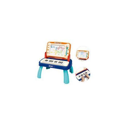 Clavier Éducatif Enfant – 2 en 1 Piano et Tableau d’Apprentissage / BLEU