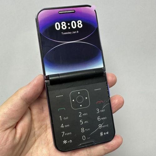 Mini Téléphone Portable à Clapet