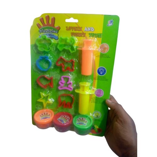 Super Pack Créatif Enfants – Pâte à Modeler Colorée + 12 Moules Ludiques