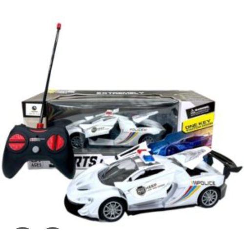 Voiture Télécommandée Haute Vitesse RACING – Design Sportif, Lumières LED et Télécommande Sans Fil – Enfants 3+