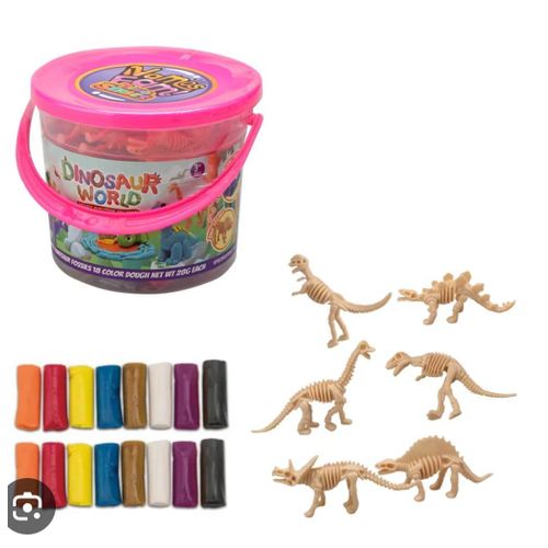 2. Dino Universe Play Set – Kit de Modelage & Squelettes