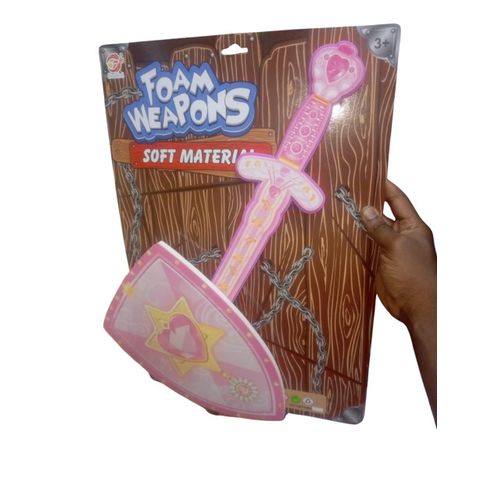 Set Royal Épée & Bouclier Princesse – Mousse Ultra Douce, Sécurité Garantie 3+
