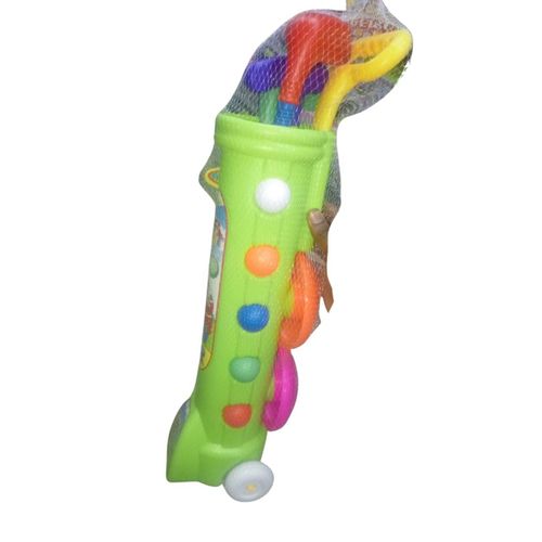 Set de Golf pour Enfants – Chariot Mobile avec Clubs et Balles – Jeu Sportif & Éducatif