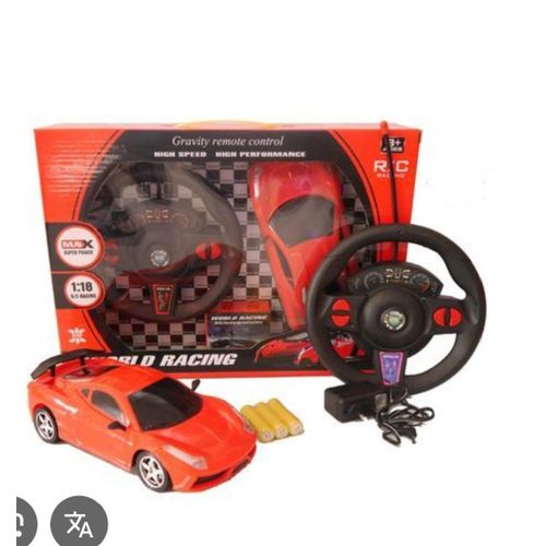 Voiture Télécommandée Premium YCD – Modèle Super Car 1:24 avec Volant de Conduite Réaliste (R/C Haute Sensibilité)