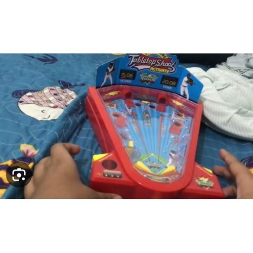 Jeu de Table Mini Baseball – Tabletop Shoot Activate – Jeu d’Action Sportive Pour Enfants – 1 à 2 Joueurs