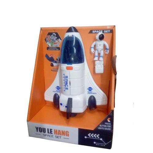 Mini Navette Spatiale Électronique + Astronaute – Space Explorer Set 3+