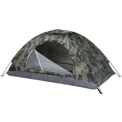 Unbranded Tente de camping ultralégère monocouche avec revêtement anti-UV portable pour l'extérieur