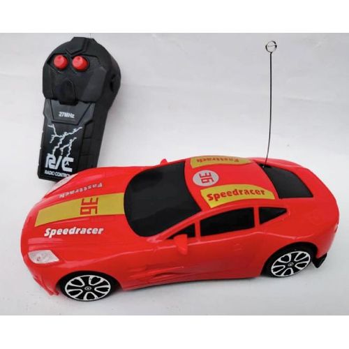 Jouet Voiture Lumineuse Télécommandée - Rouge