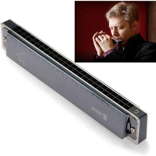 Clé Harmonica Diatonique - Noir