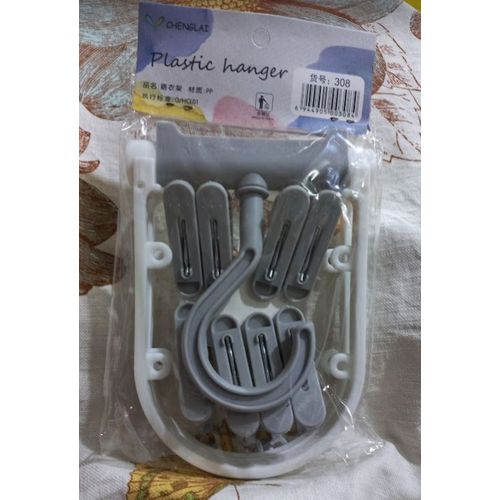 Pince à Linge, Pince à Séchage De Chaussettes Multifonctionnelles, Cintre