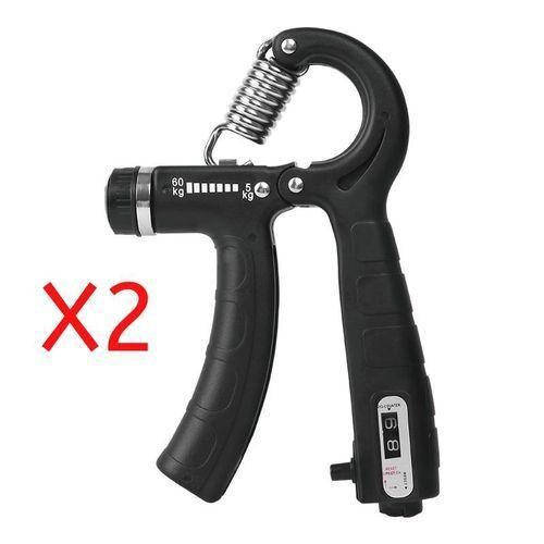 Une paire - Hand Grip Ajustable Avec Compteur, Poignée De Sport Gymnastique Réglable, Entraîneur De Mains