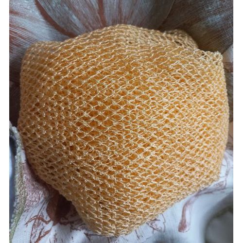 Eponge Benguiste Douche -Jaune Poussin 2cm