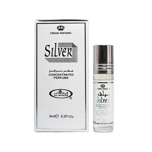 Crown Perfume 3 Parfum Al Rehab Silver – Argent Roll-on 6ml